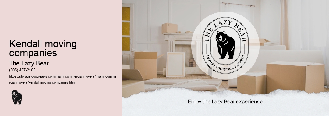 kendall moving companies